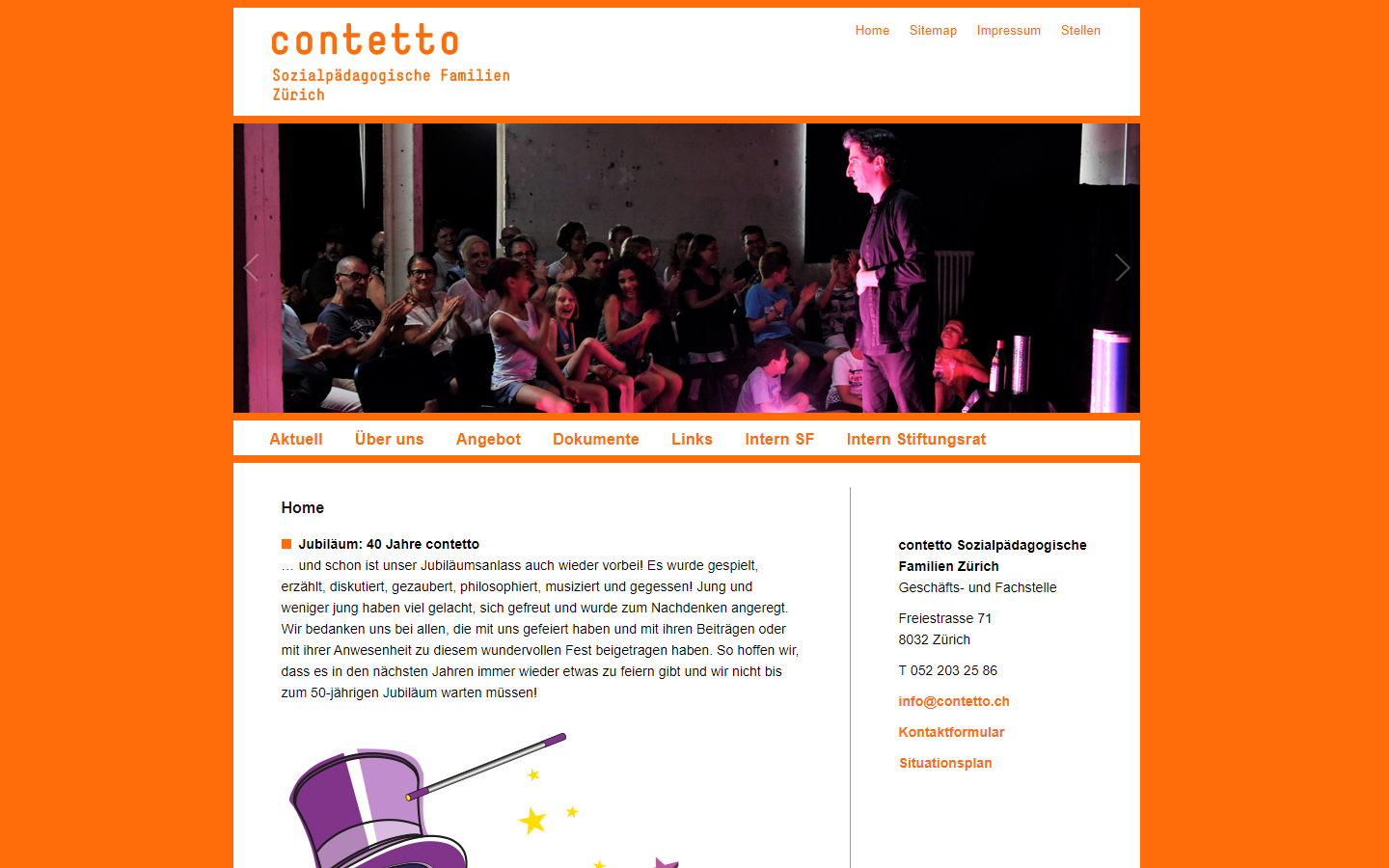 Website für Contetto